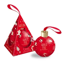 Grace Cole Bath foam in a flask Fig & Cranberry thumbnail 1