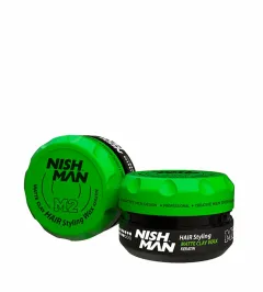 Nishman matný stylingový jíl 132 g Matte Clay Hair Styling Wax Keratin M2 thumbnail 1