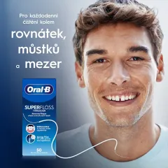 ORAL-B Dental floss Super Floss 50 pcs thumbnail 2