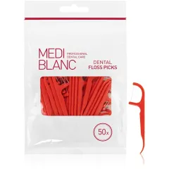 MEDIBLANC Dental toothpicks with floss 50 pcs thumbnail 1