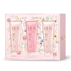 Grace Cole Peony, Peach & Raspberry Hand Cream Gift Set 3 pcs thumbnail 1