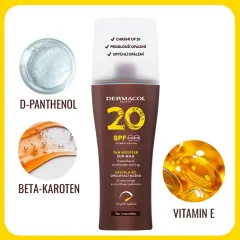 Dermacol Protective lotion to accelerate tanning SPF 20 (Tan Booster) 200 ml thumbnail 4