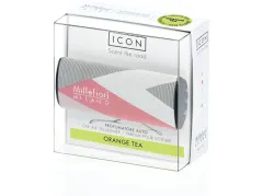 Millefiori Milano Icon Car Air Freshener Orange Tea Textil Geometric thumbnail 1