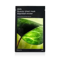 Abib Gummy Sheet Mask Heartleaf Sticker thumbnail 1