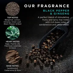 Baylis & Harding Gift set in a bag Black Pepper & Ginseng 3 pcs thumbnail 3