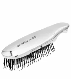 BlaCKomb profesionální trichologický kartáč Silver Aura Brush thumbnail 1