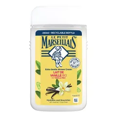Le Petit Marseillais Cream shower gel BIO Vanilla Milk Shower Cream - 250 ml thumbnail 1