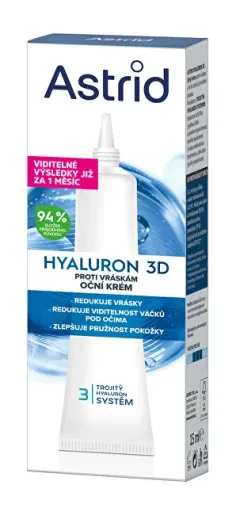Astrid Anti-wrinkle eye cream Hyaluron 3D 15 ml thumbnail 1