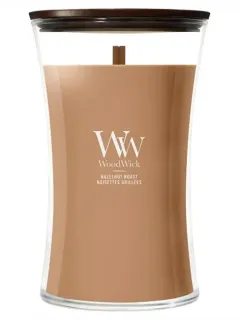 WoodWick Scented candle vase large Hazelnut Roast 609.5 g 1