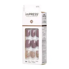 Kiss Kiss Self-adhesive nails imPRESS Nails Flawless 30 pcs thumbnail 2