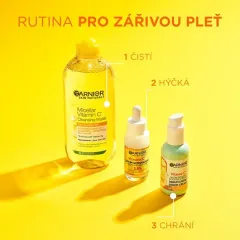 Garnier Skin Naturals Vitamin C Brightening Serum Cream Odos serumas 50 ml Švytėjimo suteikiantis veido serumas thumbnail 4