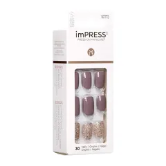 Kiss Kiss Self-adhesive nails imPRESS Nails Flawless 30 pcs thumbnail 3