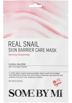 Some By Mi Set of exfoliating and moisturizing skin masks Real Snail (Skin Barrier Care Mask) 20 x 20 g thumbnail 1