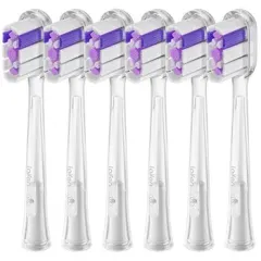 Laifen Replacement head for toothbrush 2.0 Ultra-Whitening Transparent - 3 pcs thumbnail 2