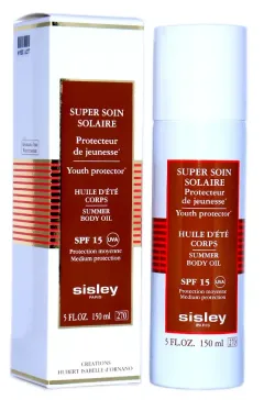 Sisley super soin solaire huile d`Été spf 15 body spray thumbnail 2