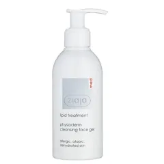 Ziaja med Lipid Treatment Physioderm Gelinis prausiklis 200 ml Valomasis veido gelis thumbnail 2