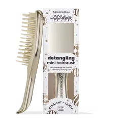 Tangle Teezer The Ultimate Detangler Mini Chrome Champagne Gold Hair Brush thumbnail 6