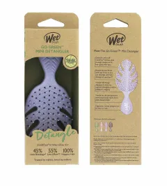 Wet Brush hairbrush Lavender Go Green Mini Detangler thumbnail 1