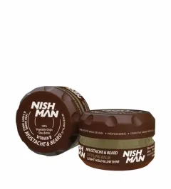 Nishman beard balm 100 ml Beard & Mustache Styling Balm thumbnail 1