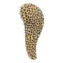 Dtangler Hair brush with Leopard Yellow handle thumbnail 2
