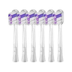Laifen Replacement head for toothbrush 2.0 Ultra-Whitening Transparent - 3 pcs thumbnail 1