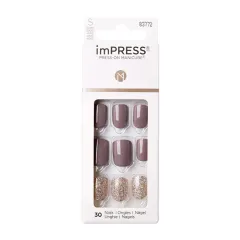Kiss Kiss Self-adhesive nails imPRESS Nails Flawless 30 pcs thumbnail 1