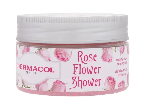 Rose Flower Shower Body Scrub