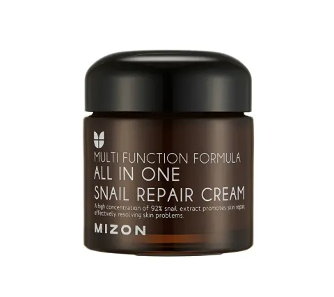 Regenerating face cream with snail secretion filtrate 92% (All In One Snail Repair Cream) - 75 ml
