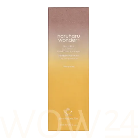 Black Rice Pure Mineral Relief Daily Sunscreen