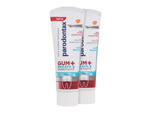 Gum+ breath &amp; sensitivity whitening