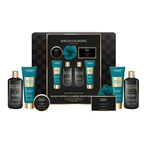 Black Pepper &amp; Ginseng Body Care Gift Set 7 pcs