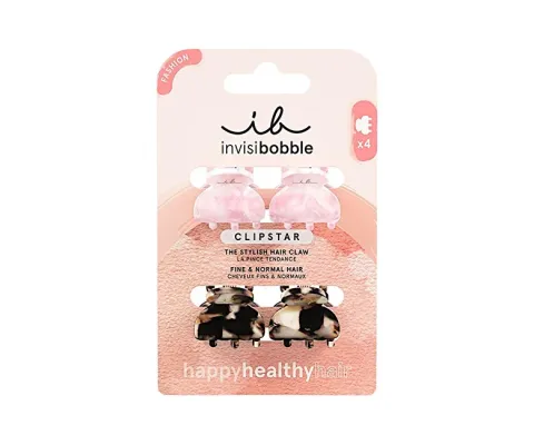 Hair clip Clipstar Petit Four New 4 pcs