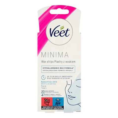 Minima Easy-Gel™ Wax Strips Face