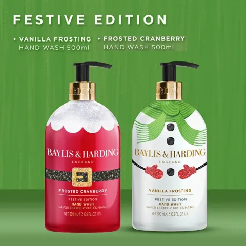 Festive Friends Santa/Snowman Liquid Soap