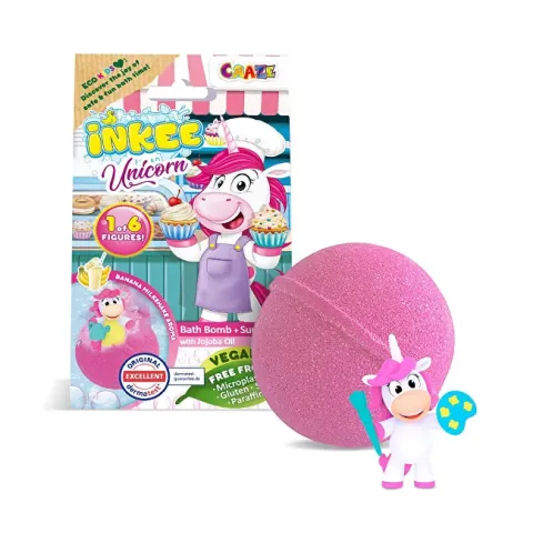 Bath bomb with a surprise Unicorn Professions
