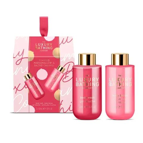 Toasted Marshmallow &amp; Salted Caramel Mini Body Care Gift Set 2 pcs