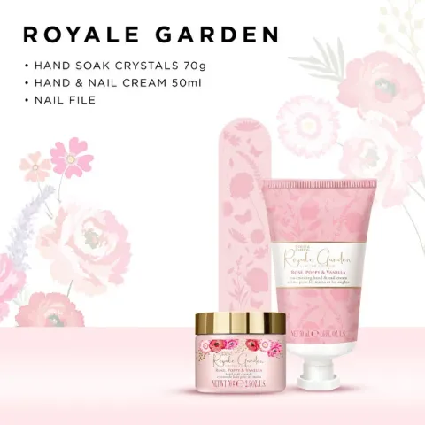 Baylis &amp; Harding Royale Garden Manicure Gift Set - Royale Garden, 3pcs