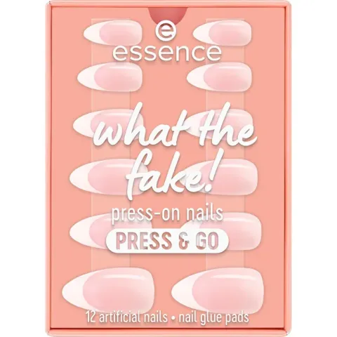 What the Fake! Press &amp; Go 01 artificial nails