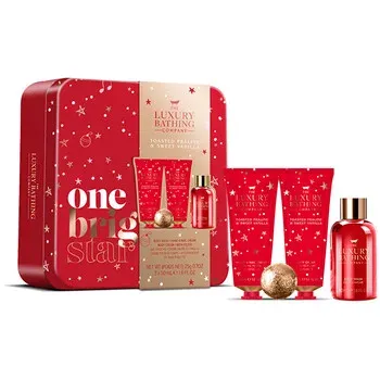 Gift set in a tin box Praline &amp; Vanilla 4 pcs