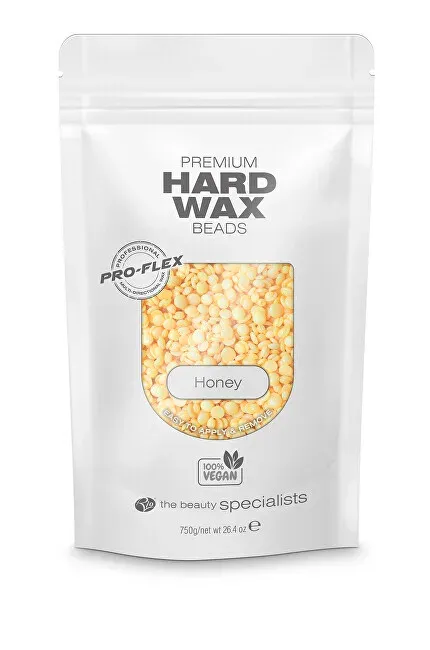 Depilatory wax beads Premium Honey Hard Wax Beads - 5 x 100 g