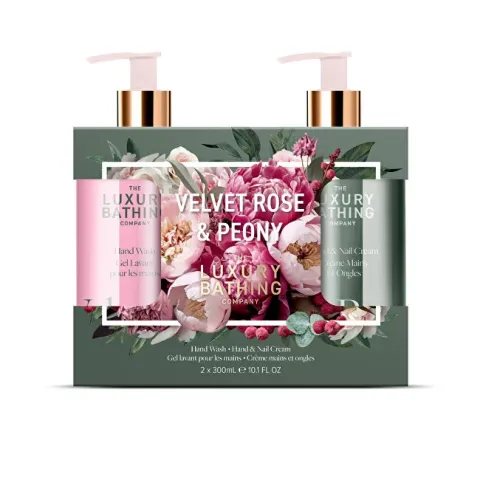 Rose &amp; Peony Hand Care Gift Set 2 pcs