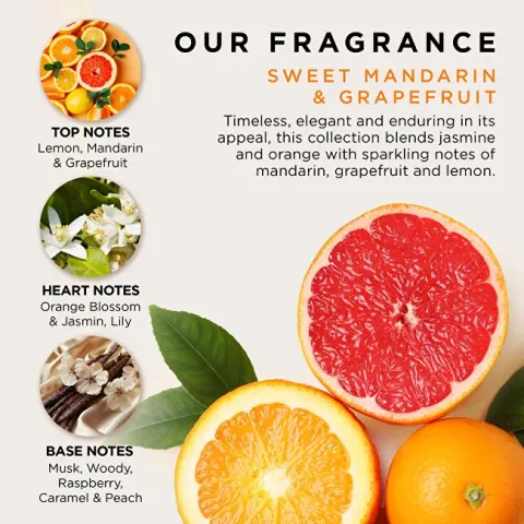 Liquid soap in a Christmas flask Mandarin &amp; Grapefruit 500 ml