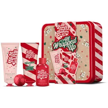 Mini body care gift set in a tin box Christmas sweets, Cocoa &amp; Vanilla 4 pcs