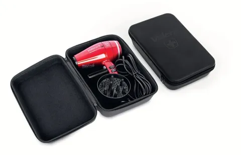 Deluxe hair dryer case