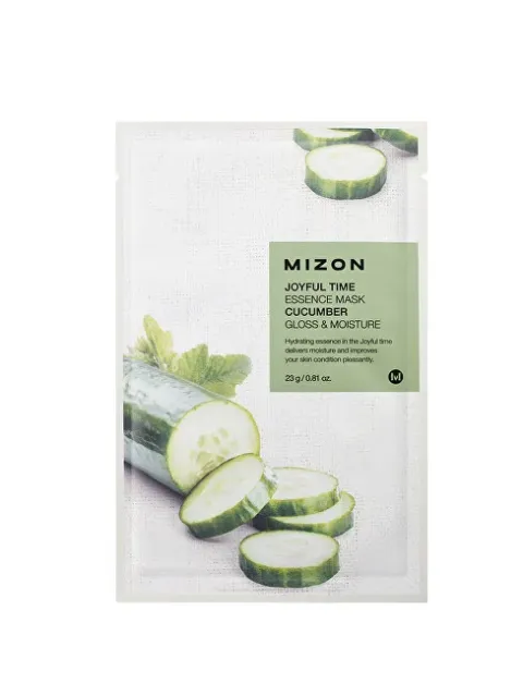 3D Face Mask with Cucumber for Joyful Time (Essence Mask Cucumber) 23 g