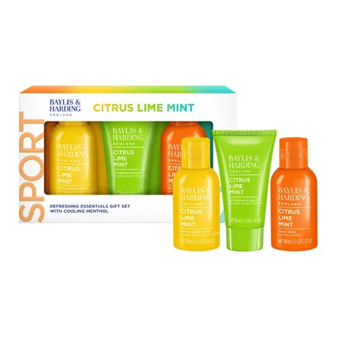 Citrus, Lime &amp; Mint Gift Set 3 pcs