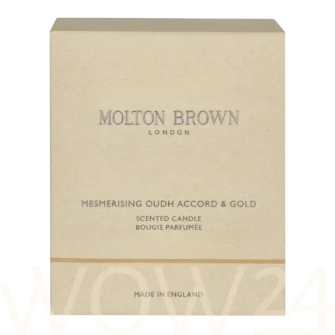 Oudh Accord &amp; Gold Scented Candle