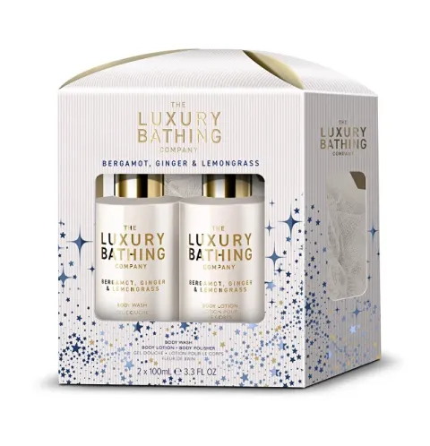 Bergamot, Ginger &amp; Lemongrass Body Care Gift Set 3 pcs