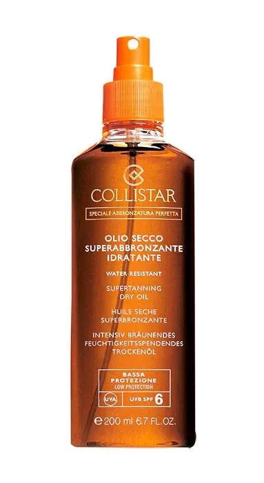 Special perfect tan supertanning dry oil