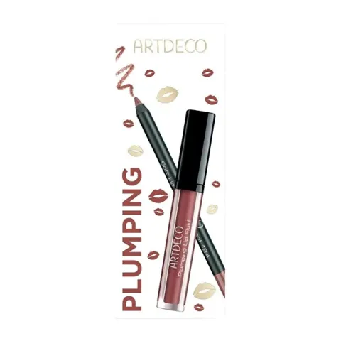 Plumping Lip Fluid + Soft Lip Liner Waterproof Set 28